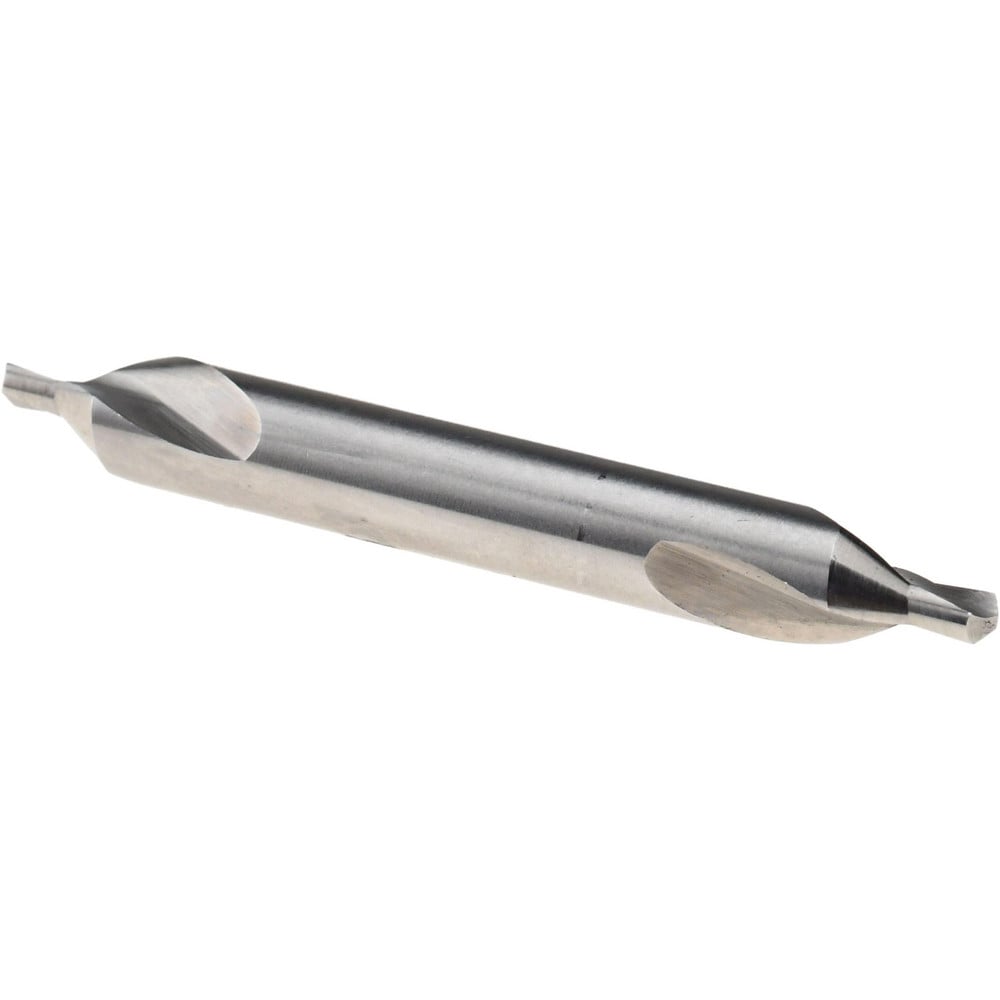 Combo Drill & Countersink: #3, 1/4" Body Dia, 1180, Cobalt