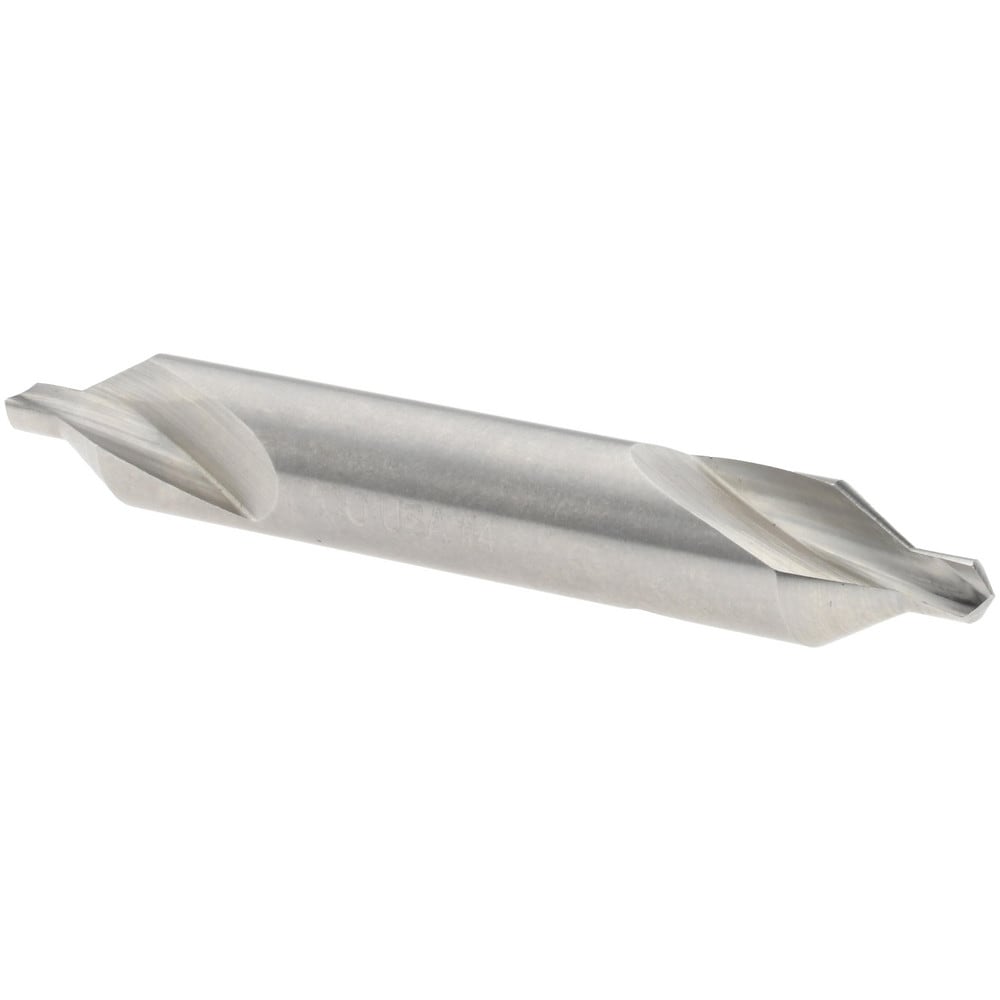 Combo Drill & Countersink: #3, 1/4" Body Dia, 1180, High Speed Steel