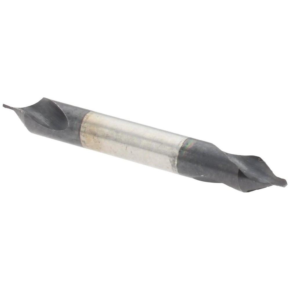 Combo Drill & Countersink: #00, 1/8" Body Dia, 1180, High Speed Steel