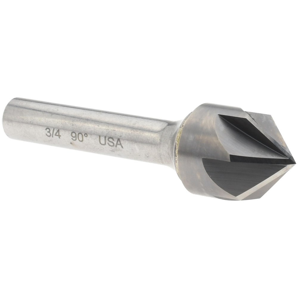 Countersink: 3/4" Head Dia, 90 ° Included Angle