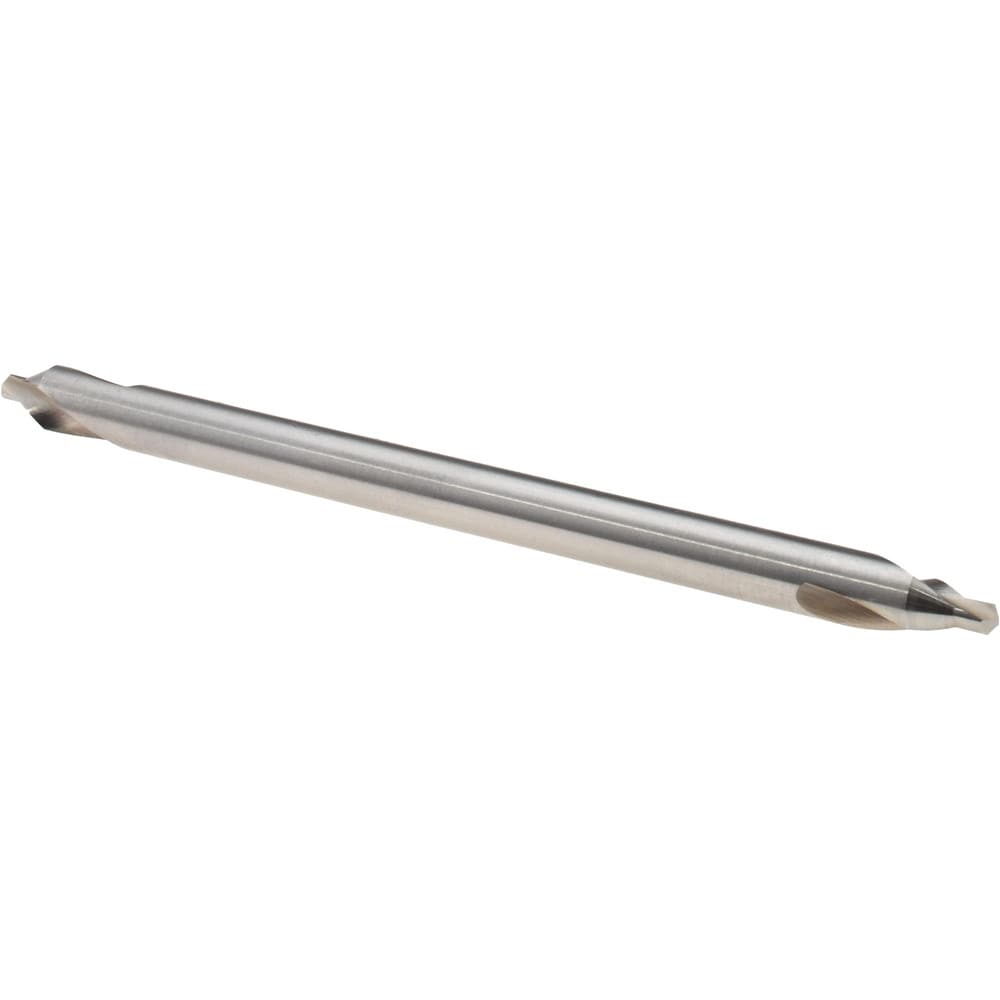 Combo Drill & Countersink: #4, 5/16" Body Dia, 1180, High Speed Steel