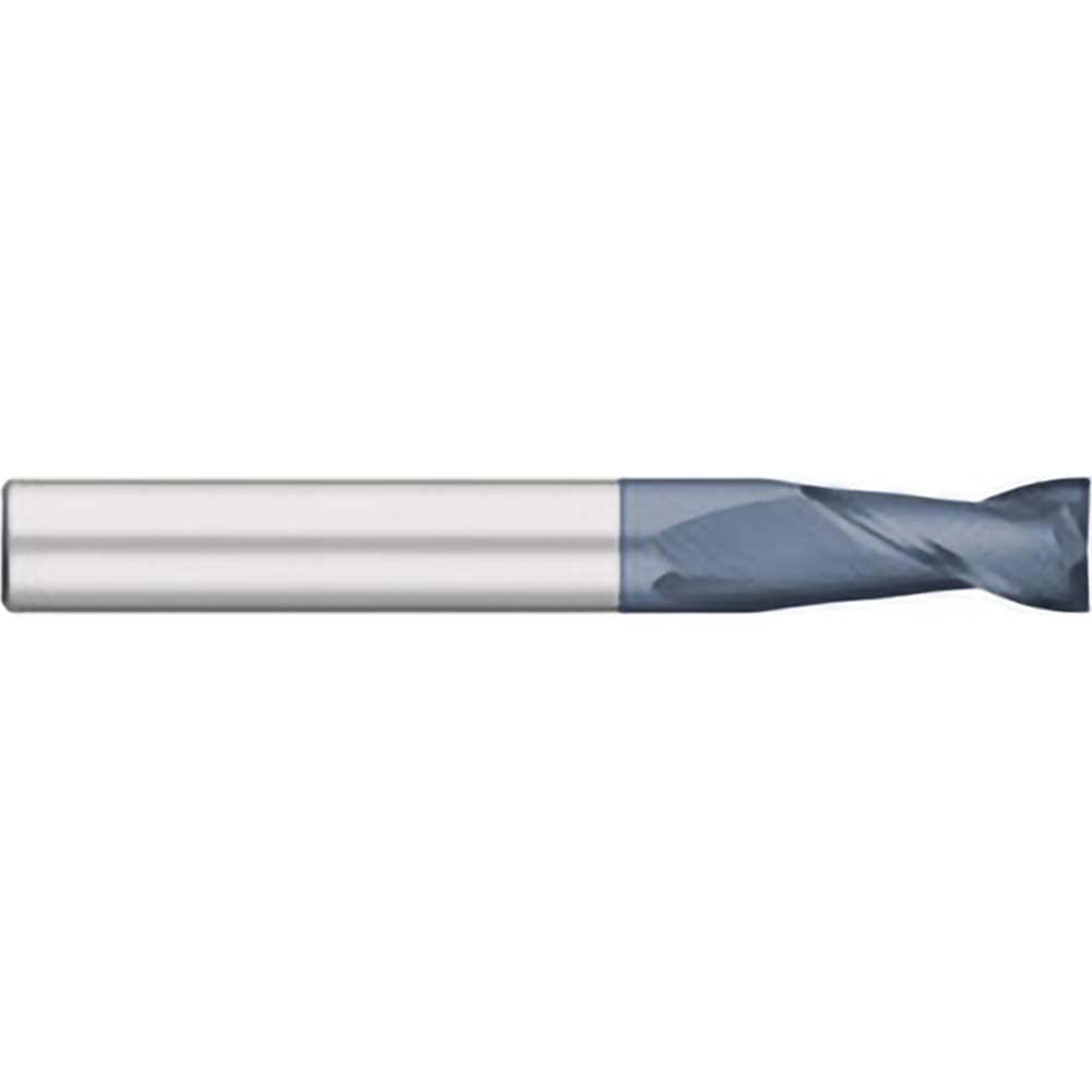 Square End Mill: 5/16" Dia, 1-1/8" LOC, 2 Flutes, Solid Carbide