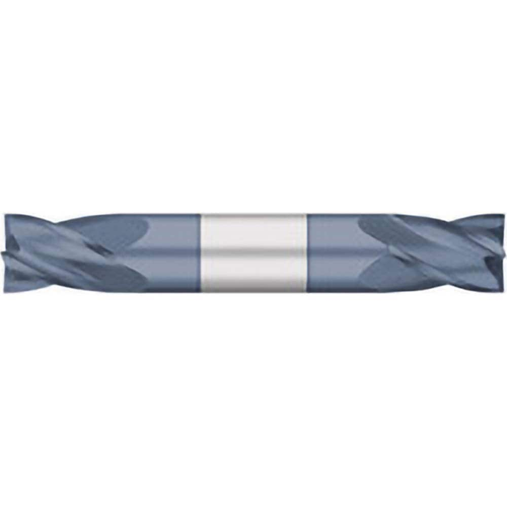 Titan USA TC14916 Square End Mill: 1/4 Dia, 1/2 LOC, 1/4 Shank Dia, 2-1/2 OAL, 4 Flutes, Solid Carbide 