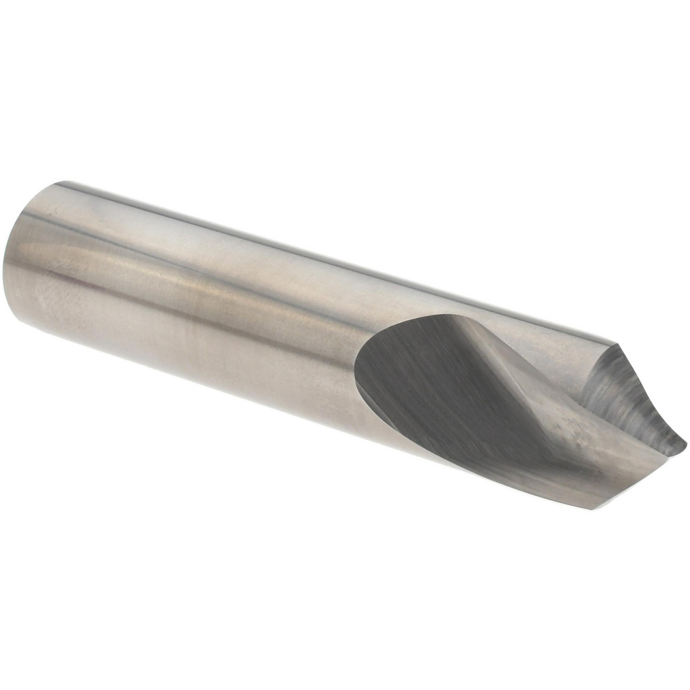 Spotting Drill: 5/8" Dia, 90 ° Point, 3" OAL, Solid Carbide