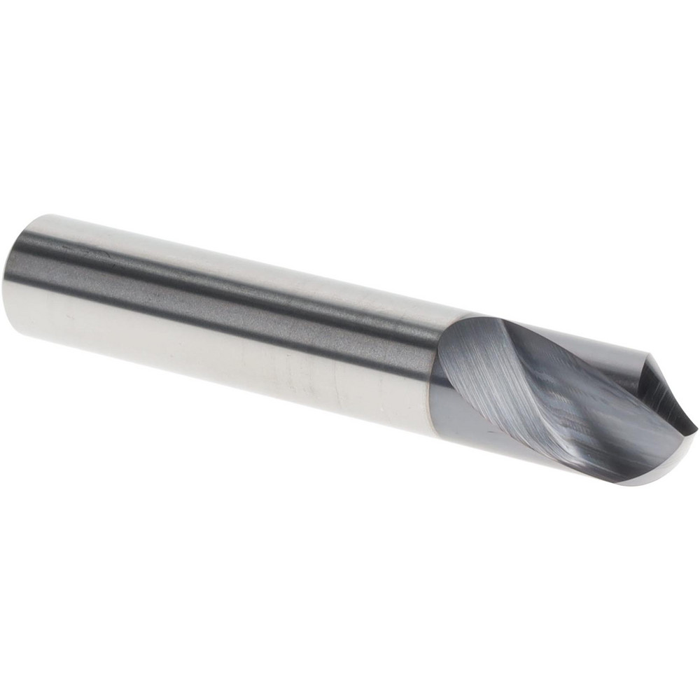 Spotting Drill: 1/2" Dia, 120 ° Point, 3" OAL, Solid Carbide
