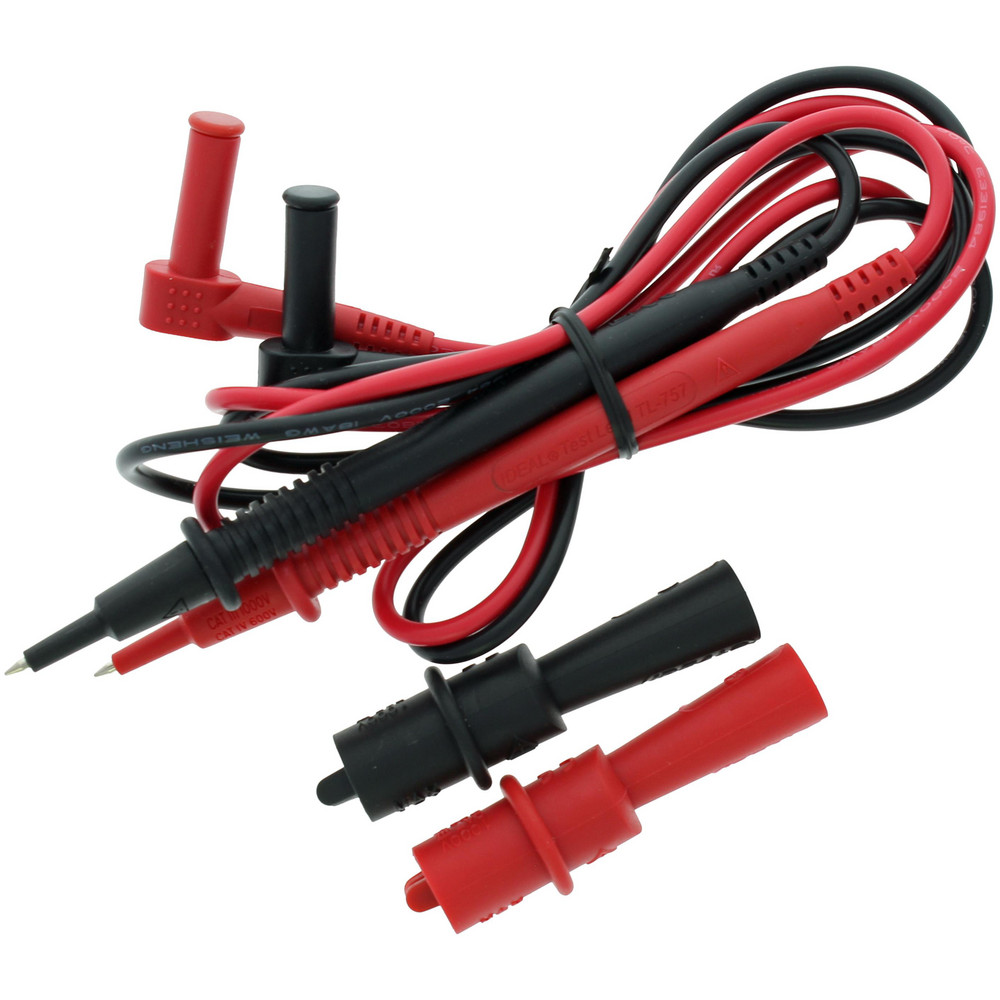 Ideal Electrical Test Equipment Accessories Accessory Type Test Leads For Use With IDEAL 61747 61737 61357 61347 61337 61415 Ideal Electrical Test Equipment Accessories Accessory Type Test Leads For Use With IDEAL 61747 61737 61357 61347 61337 61415