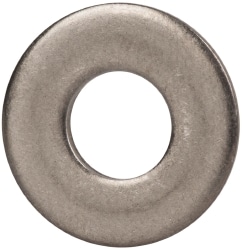 Made in USA MS15795-810 1/4" Screw Standard Flat Washer: Grade 300 Stainless Steel, Plain Finish Image