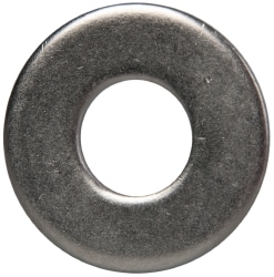 Made in USA MS15795-813 5/16" Screw Standard Flat Washer: Grade 300 Stainless Steel, Passivated Finish Image