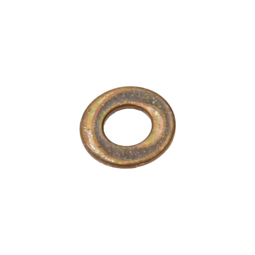 4" Screw Standard Flat Washer: Steel, Cadmium-Plated
