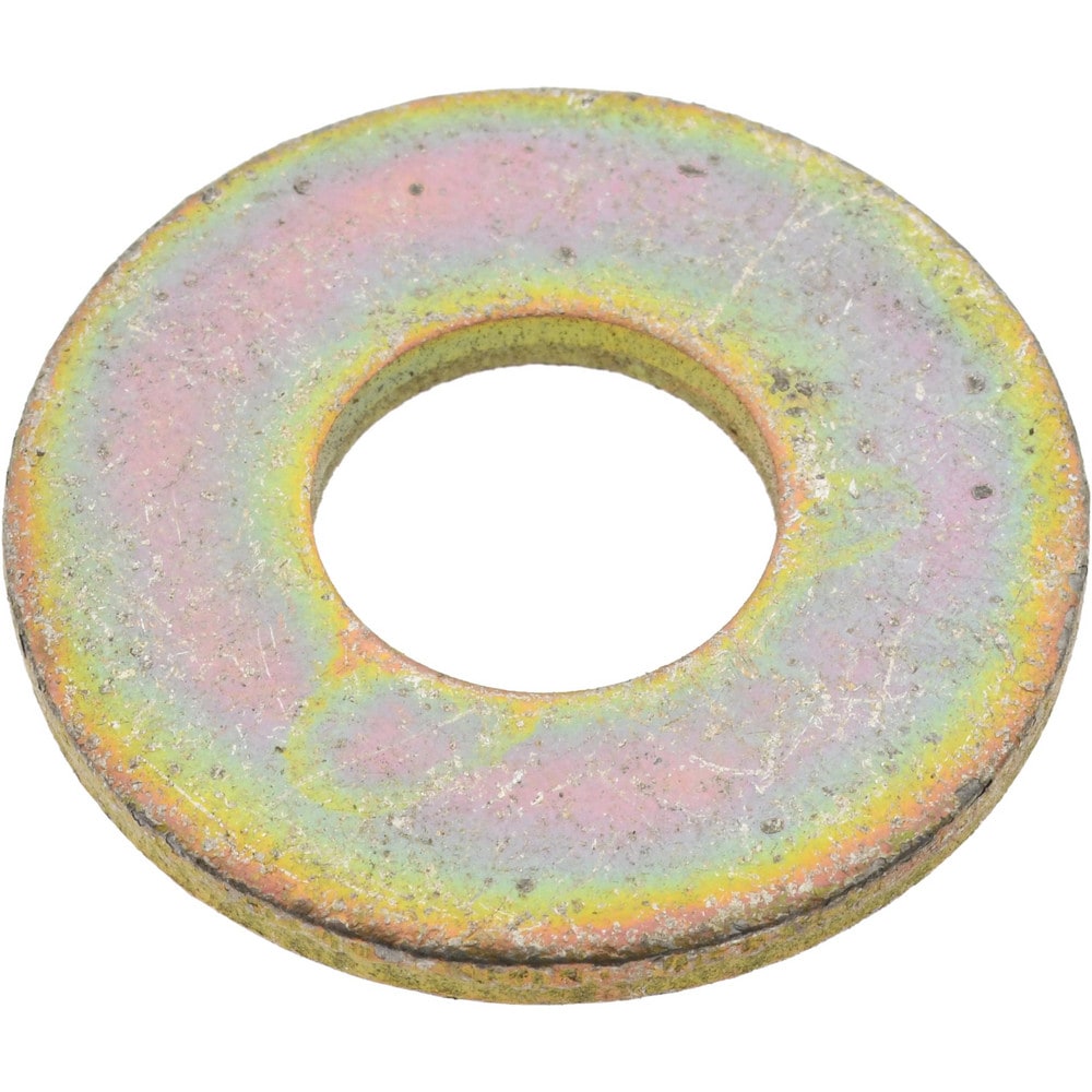 5/16" Screw Standard Flat Washer: Steel, Cadmium-Plated