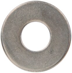 Made in USA FW1-5-177 1/2" Screw USS Flat Washer: Grade 17-7 PH Stainless Steel, Plain Finish Image