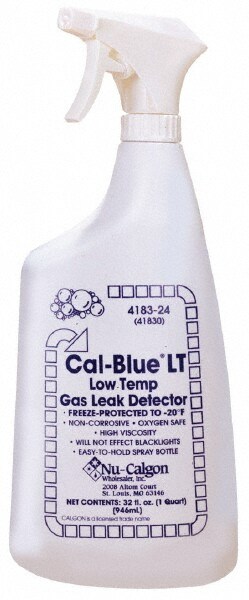 Chemical Detectors, Testers & Insulators; Type: All-Purpose Leak Detector ; Container Type: Spray Bottle ; Container Size: 1 Qt.