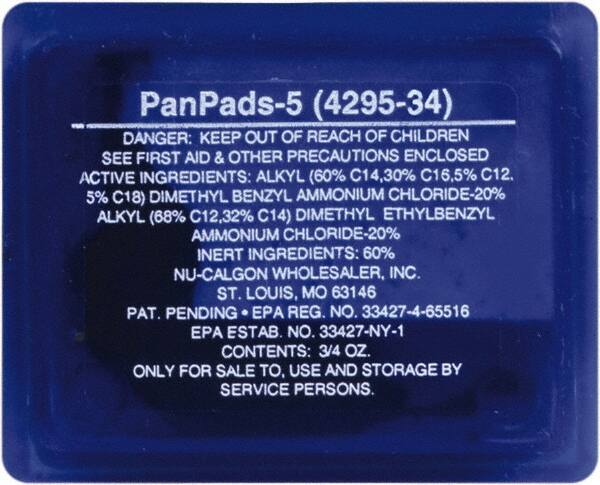 Condensate Pan Treatment: Ammonium Chlorides, Benzyl Ammonium Chloride & Other Ingredients, 3/4 oz