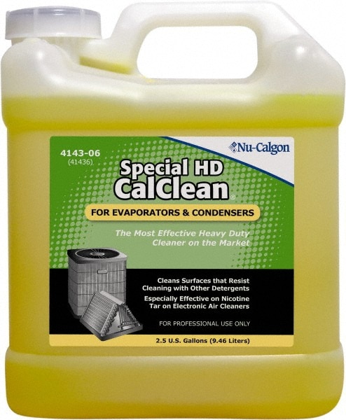 Air Conditioning & Refrigeration Cleaner: Alkaline, 2-1/2 gal