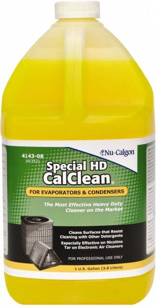 Air Conditioning & Refrigeration Cleaner: Alkaline, 1 gal