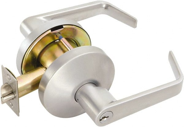 Classroom Lever Lockset for 1-3/8 to 2" Thick Doors