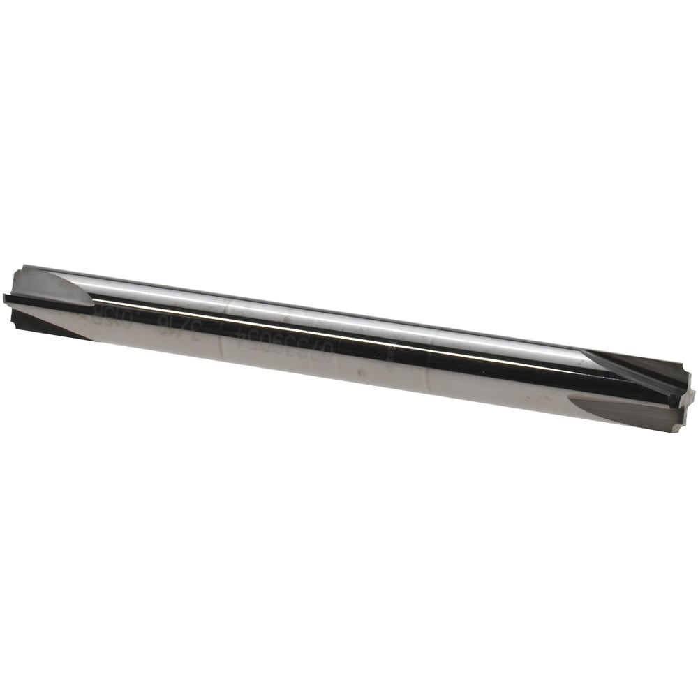 Corner Rounding End Mill: 0.015" Radius, 3/16" Dia, 4 Flutes, Solid Carbide