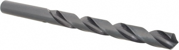 Jobber Length Drill Bit: 25/64" Dia, 118 °, High Speed Steel