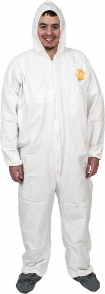 Non-Disposable Rain & Chemical-Resistant Coverall: Film Laminate