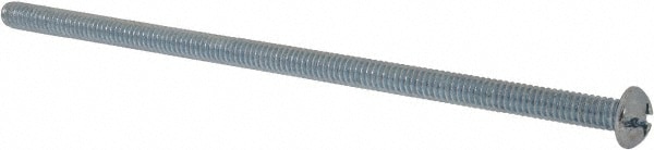 Value Collection R52001085 Machine Screw: 1/4-20 x 6", Round Head, Slotted & Phillips Image