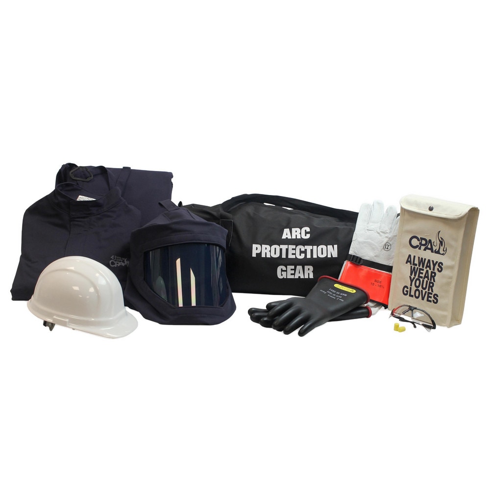 Chicago Protective Apparel Arc Flash Clothing Kit Size 3x Large Cotton Bib Overalls Hoods