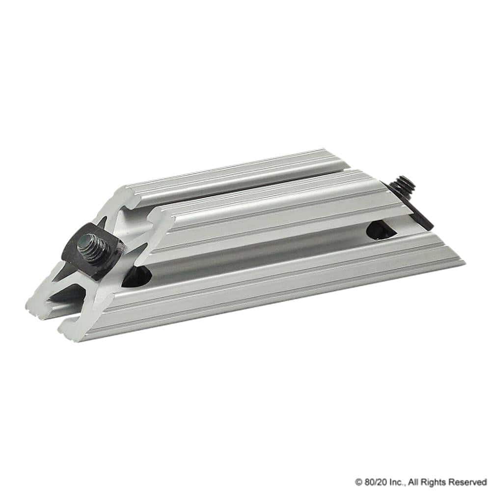 45 ° T-Slotted Aluminum Extrusion Support: Use With Series 15 - 1515 Extrusion