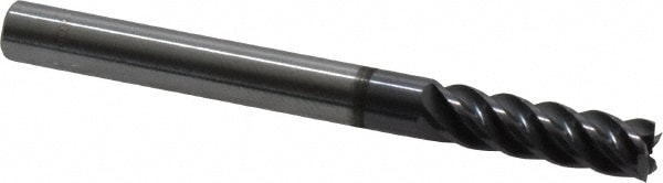 ProMax 112-01214 Square End Mill: 3/16 Dia, 5/8 LOC, 3/16 Shank Dia, 2 OAL, 5 Flutes, Solid Carbide Image