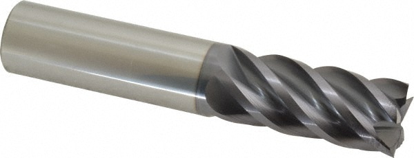 ProMax 112-04814 Square End Mill: 3/4 Dia, 1-5/8 LOC, 3/4 Shank Dia, 4 OAL, 5 Flutes, Solid Carbide Image