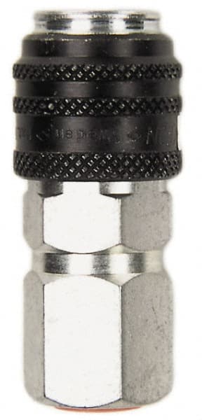 Hydraulic Hose Female Pipe Rigid Fitting: 116 mm, 3/8", 21,750 psi