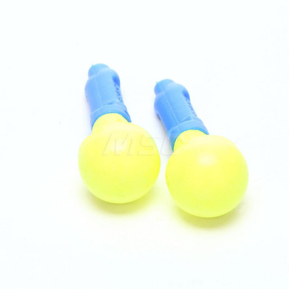 Earplug: 28dB, Foam, Round, Push-In Stem, Uncorded