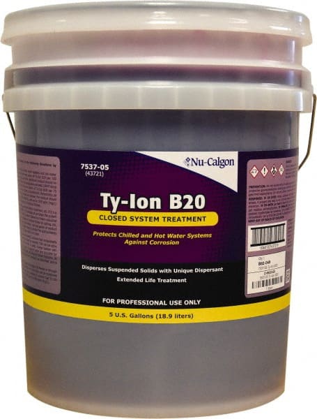 Nu-Calgon 7537-05 Recirculating-System Corrosion Inhibitor: Liquid Nitrite-Borax, 5 gal 