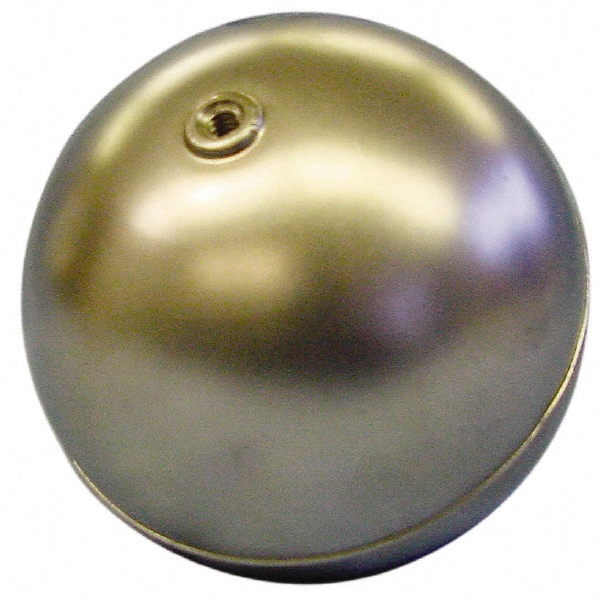 2-3/8" Diam, Spherical, Internal Connection, Metal Float