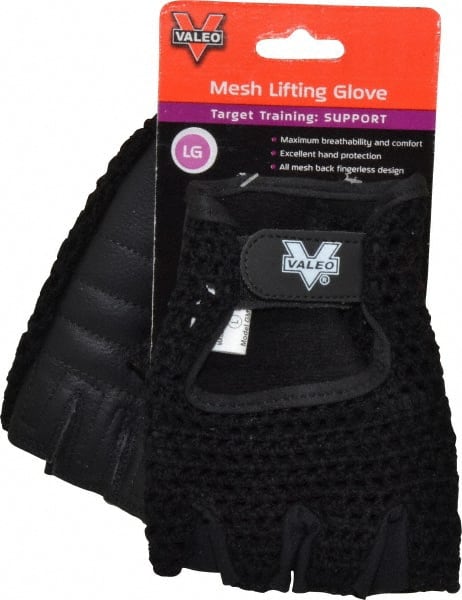 Series V340 General Purpose Work Gloves: Size Large, Leather