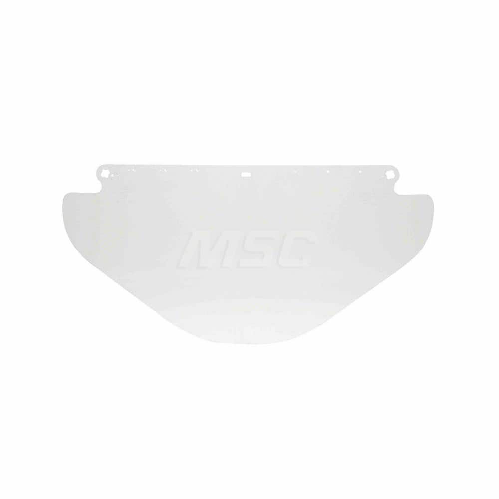 Face Shield Windows & Screens: Replacement Window, Clear, 9" High, 0.04" Thick