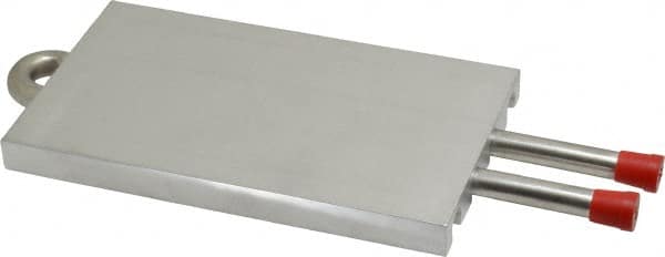 Lytron CP10G03 6" Long x 3-1/2" High, Straight Connection Stainless Steel Tube Cold Plate 