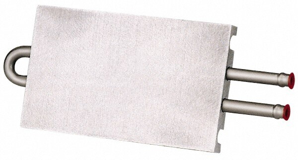 6" Long x 3-1/2" High, Beaded Connection Stainless Steel Tube Cold Plate