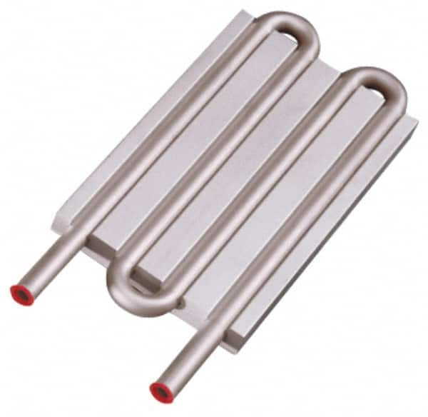 Lytron CP10G16 6" Long x 3-1/2" High, Straight Connection Stainless Steel Tube Cold Plate 