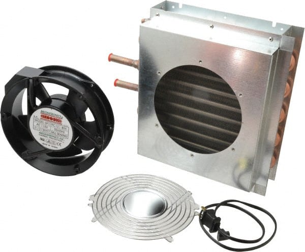 Lytron M10-080SB1-F9 1/2" Tube OD, 1 Fan Mount, Liquid-To-Air Copper Tubed Process Equipment Heat Exchanger 