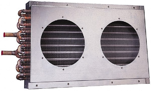 Lytron M10-160SB1-F9 1/2" Tube OD, 2 Fan Mount, Liquid-To-Air Copper Tubed Process Equipment Heat Exchanger 