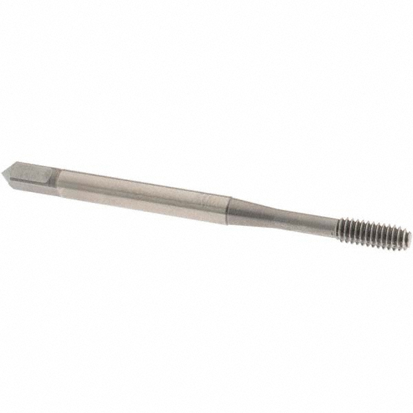Thread Forming Tap: #5-40 UNC, 3B Class of Fit, Modified Bottoming Chamfer, Cobalt, Bright Finish