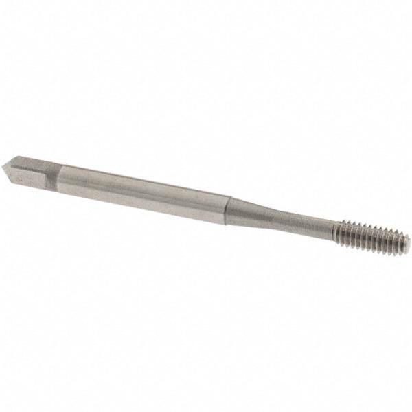 Thread Forming Tap: #5-40 UNC, Modified Bottoming, Cobalt, Bright Finish