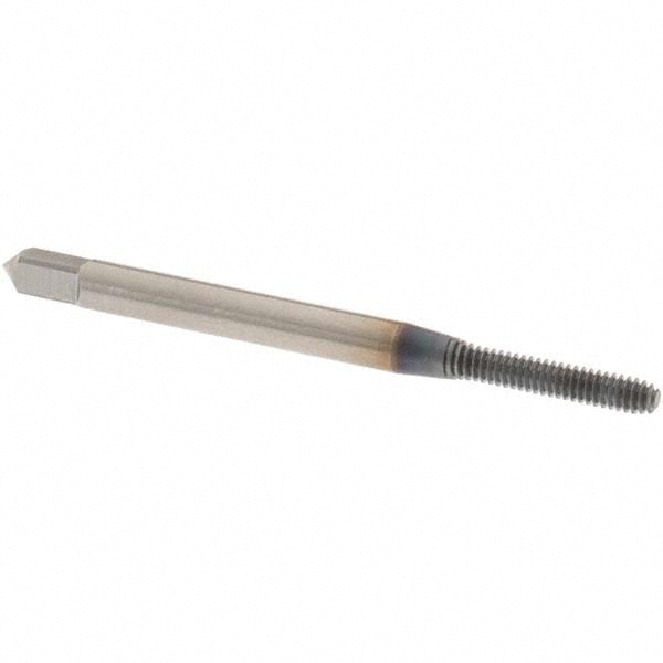 Thread Forming Tap: #3-48 UNC, Modified Bottoming, Cobalt, TiCN Coated