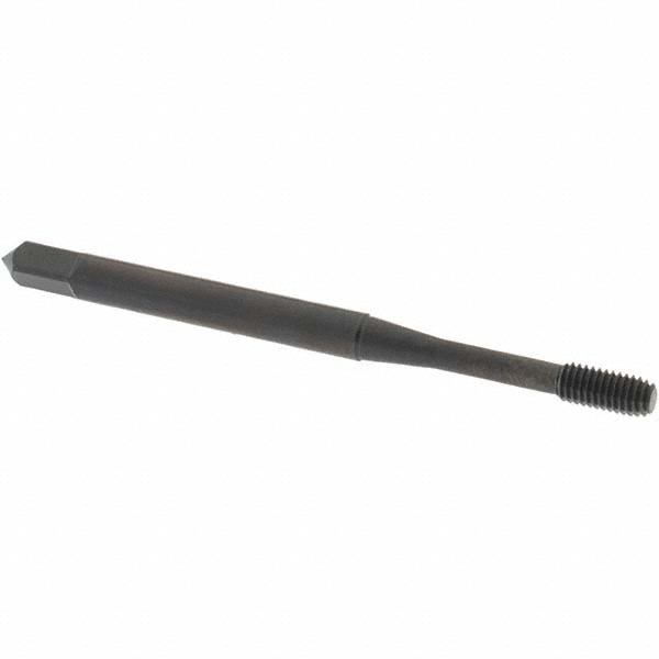 Thread Forming Tap: M3x0.5 Metric Coarse, 6H Class of Fit, Modified Bottoming Chamfer, Cobalt, Steam Oxide Finish