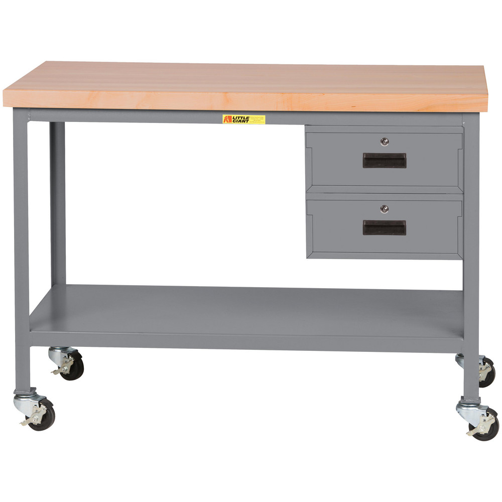 Little Giant® Mobile Work Benches; Bench Type Butcher Block Work