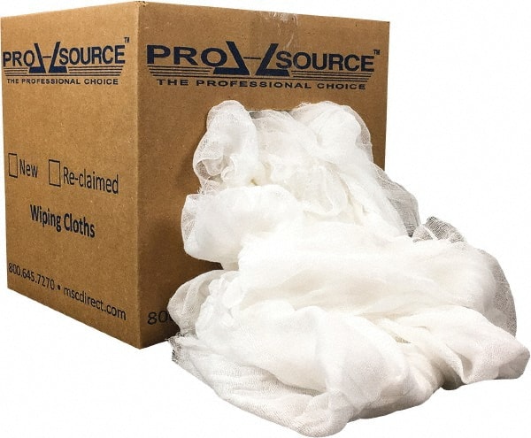 PRO-SOURCE PS-N060-W32-5 55 Piece, Lint Free White Cheesecloth 