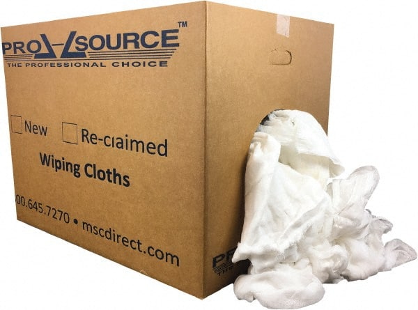 PRO-SOURCE PS-N060-W32-50 500 Piece, Lint Free White Cheesecloth 