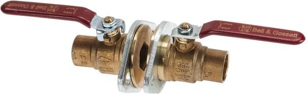Isolation Flanges; For Use With: 100; NRF; PL-30; PL-36; PL-55; PR ; Pipe Size: 1 (Inch); End Connections: Sweat ; Flange Width: 4-7/16 (Inch); Overall Length (Inch): 5-5/16 ; Maximum Working Pressure (psi): 150.00