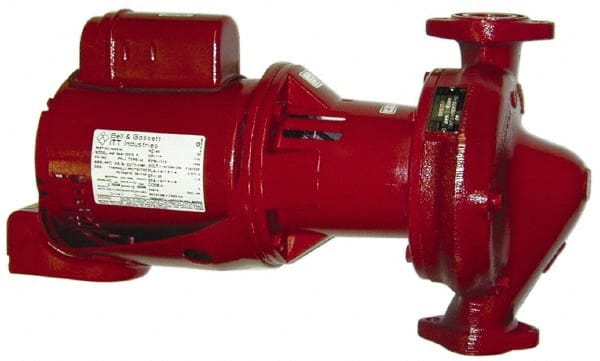 Bell & Gossett 111044 1 Phase, 1/2 hp, 1,725 RPM, Inline Circulator Pump Replacement Motor 
