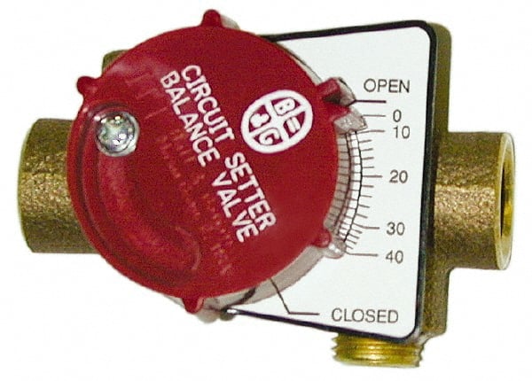Bell & Gossett 117401LF 1" Pipe, Solder End Connections, Inline Calibrated Balance Valve 