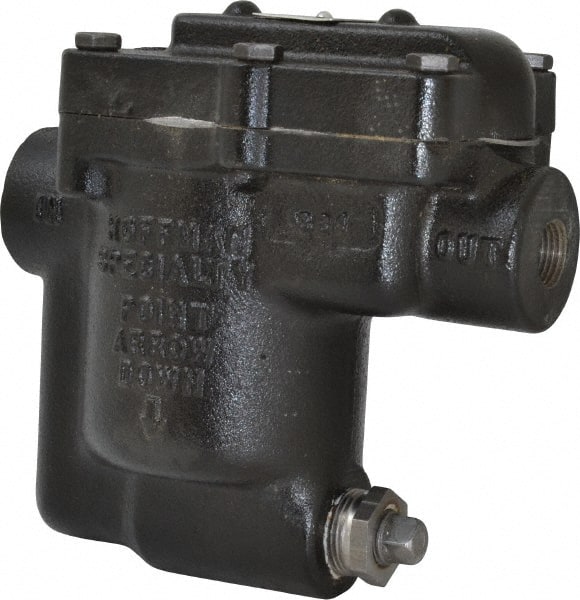 Hoffman Speciality 404313 1/2 Female" Pipe, Cast Iron Inverted Bucket Steam Trap 